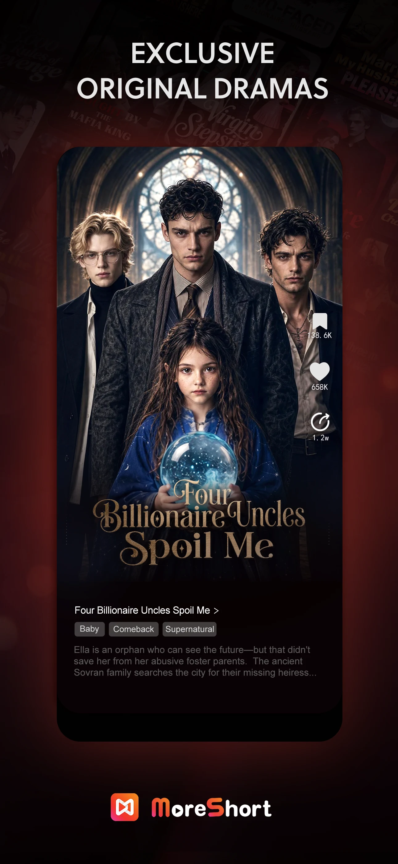 MoreShort - Dramas & Stories screenshot