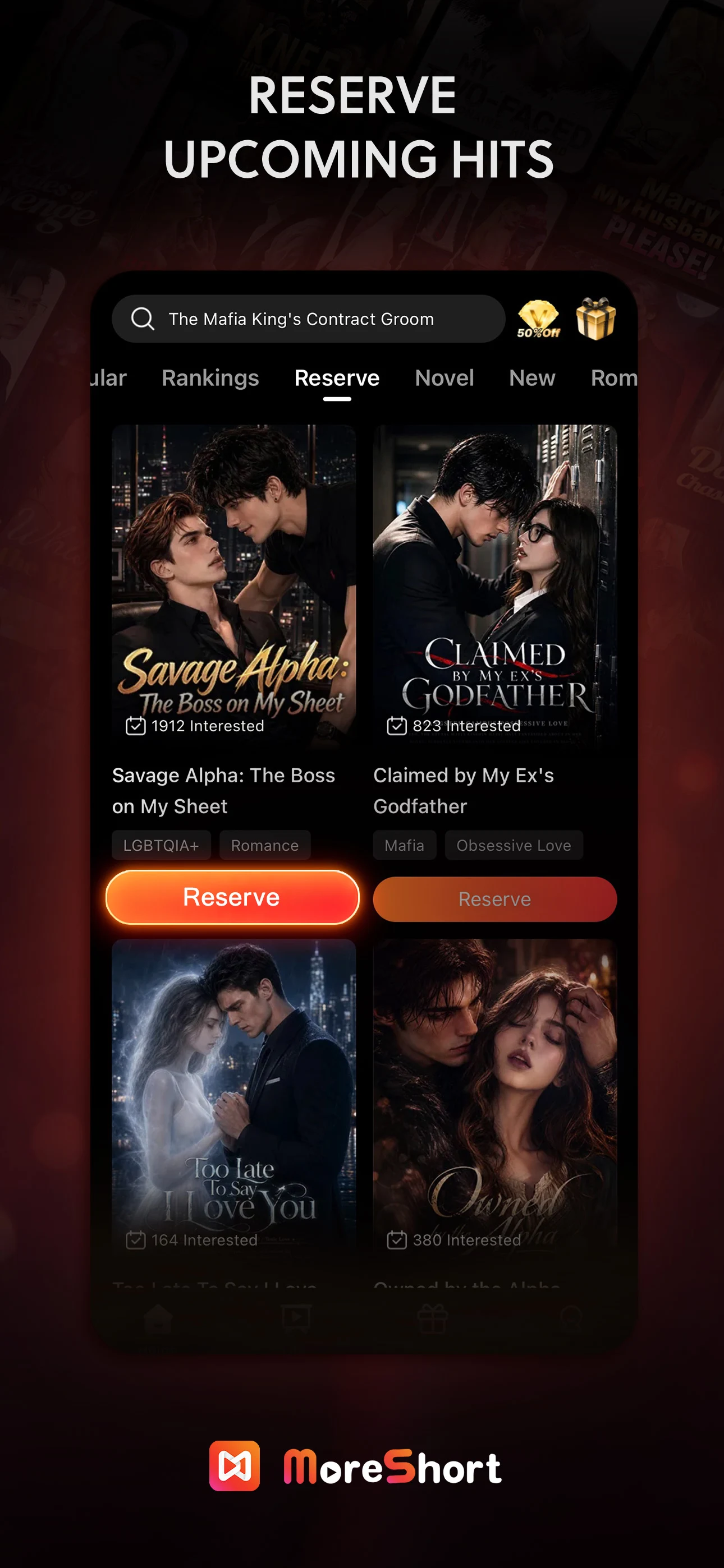 MoreShort - Dramas & Stories screenshot